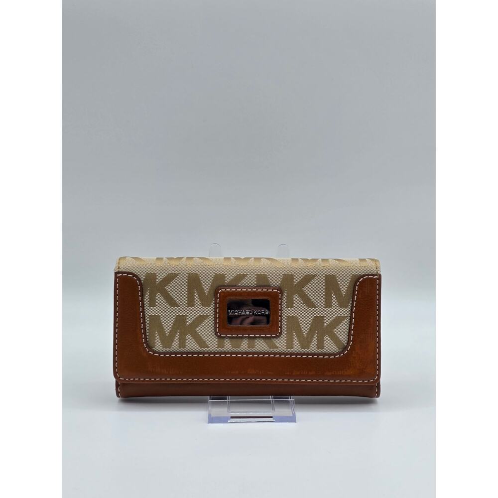 Michael Kors Brookville Signature MK Logo Wallet Brand New With Tags Organizer